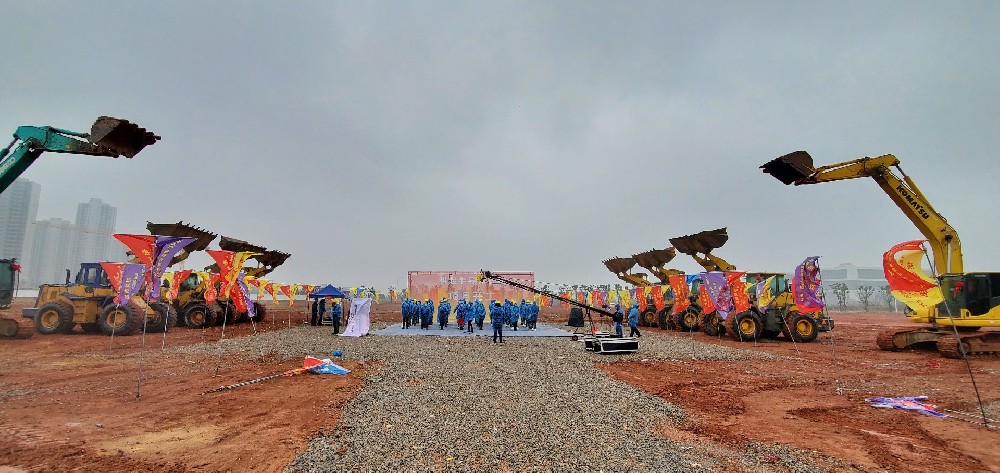 科泰南昌臨空開發(fā)區(qū)新工廠正式開工建設(shè)
